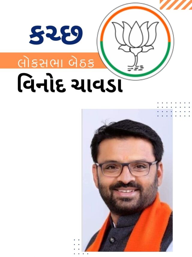 Vinod Chavda: કચ્છ-મોરબી લોકસભા બેઠકના ભાજપ ઉમેદવાર