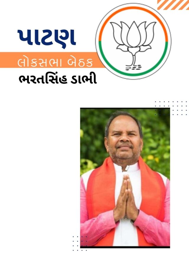 ભરતસિંહ ડાભી પાટણ લોકસભા બેઠકના ઉમેદવાર